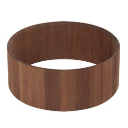 Solid hull 100% padauk 14"x5.5"x12mm p01580