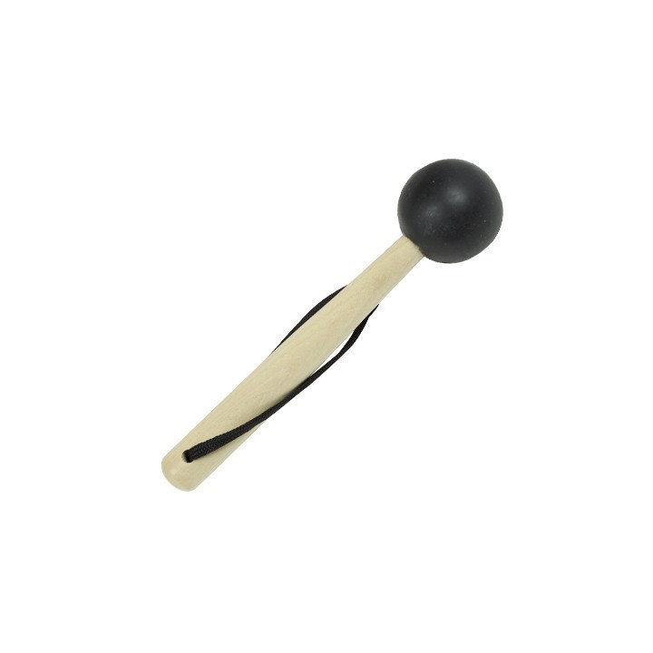 Bola de maça de madeira Surdo borracha izzo ref.iz348