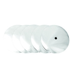 Professionelle Rassel (Paar) Edelstahl ref.iz231