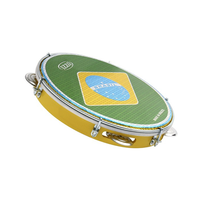 Pandeiro 10" gelbe Abs