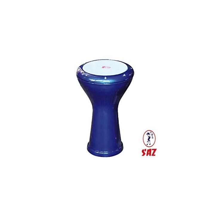 Ägyptische Darbuka blau lackiert