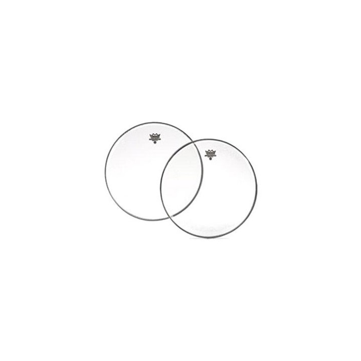 Head 24" remo emperor transparent