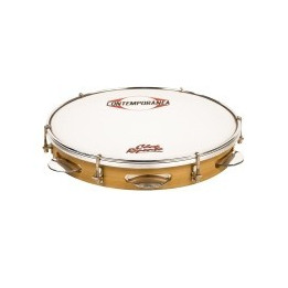 Pandeiro 10 "Contemporain avec tête synthétique