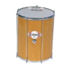Surdo Contemporânea 14"x45cm em madeira