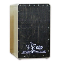 Cajón de flamenco nacional Linha madeira, preta
