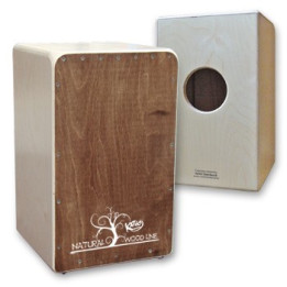 Flamenco cajon nat. Wood line, walnut