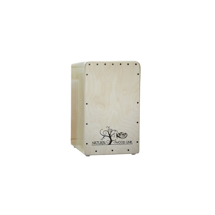 Cajón de flamenco nacional Linha madeira, natural