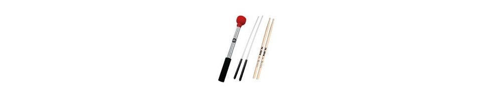 Bacchette e mazze a percussione